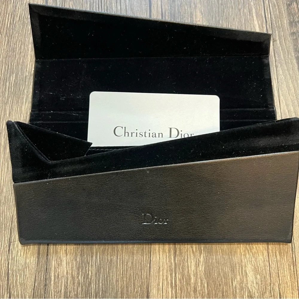 Dior Blossom Leather Empty Sunglasses Case